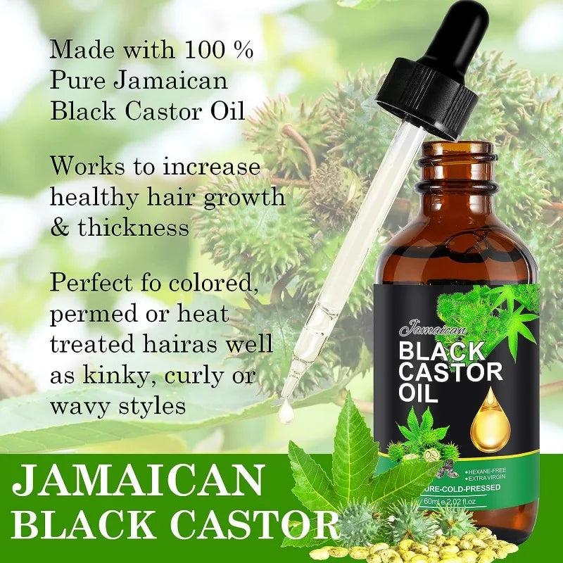 Óleo Black Castor 120ml (Crescimento Capilar)